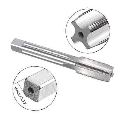uxcell M16 x 1.25mm Metric Tap and Die Set, Machine Thread Screw Tap with Round Threading Die, Tap & Die Kit for Nut Screw Bolt Thread Repair - size: M16 x 1.25mm