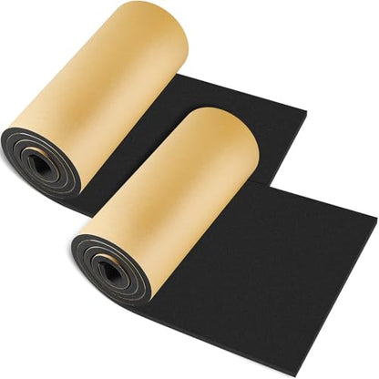Pangda 2 Pcs 78 x 16 x 1/2 Inch Closed Cell Rubber Foam, Marine Foam Roll
