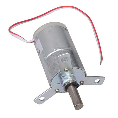 High Torque 12V DC 25 RPM Gear-Box Regulated Geared Motor for Electric Screwdrivers, Juicers, DIY Mini Drill Presses,Cake Pan