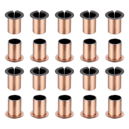 uxcell 40Pcs Flanged Sleeve Bearing, 12mm Bore x 14mm OD x 20mm Length - size: 12×14×20mm