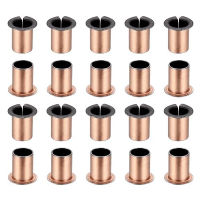 uxcell 40Pcs Flanged Sleeve Bearing, 12mm Bore x 14mm OD x 20mm Length - size: 12×14×20mm