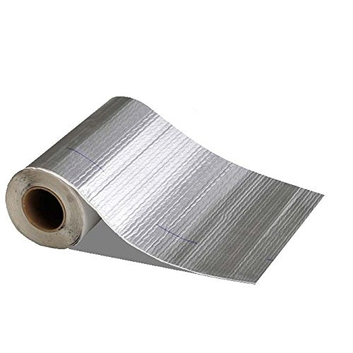 MFM Peel & Seal Self Stick Roll Roofing (4, 9in. Aluminum) - size: 9 Inch Aluminum