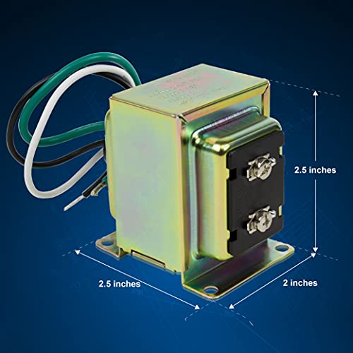 Newhouse Hardware 16V 30VA Door Bell Transformer Compatible with Ring Video Doorbell Pro 30TR, for Wired Chimes - style: 16V, 30VA