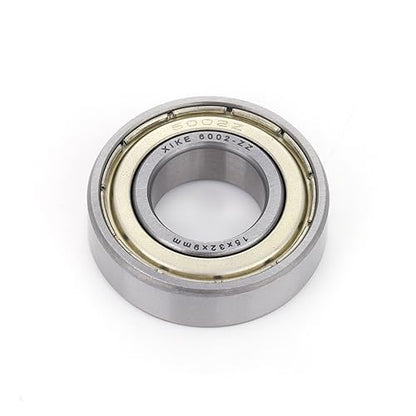XIKE 6002ZZ Shielded Deep Groove Ball Bearings, 15x32x9 mm, 2-Pack - size: 6002ZZ - 15x32x9 mm