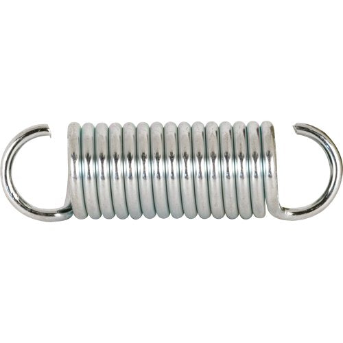Prime-Line SP 9617 Extension Spring, Spring Steel Construction, Nickel-Plated Finish, 0.105 GA x 3/4 in. x 2-5/8 in., Single Loop Open (2 Pack)