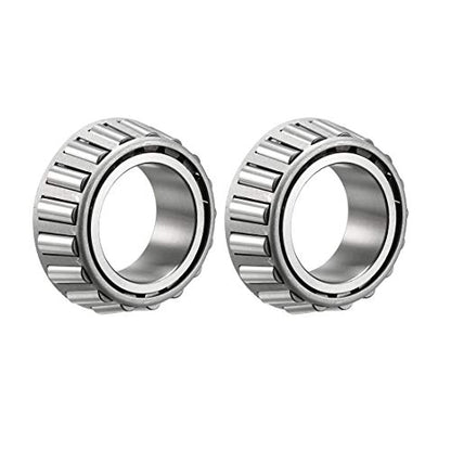 uxcell LM67048 Tapered Roller Bearing Single Cone 1.25" Bore 0.66" Width 2pcs - size: 1.25" x 0.66"