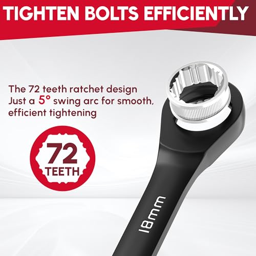 ARROW 12PCS Metric Ratcheting Wrench Set with Black Magnetic Tool Holder - style: Metric Only