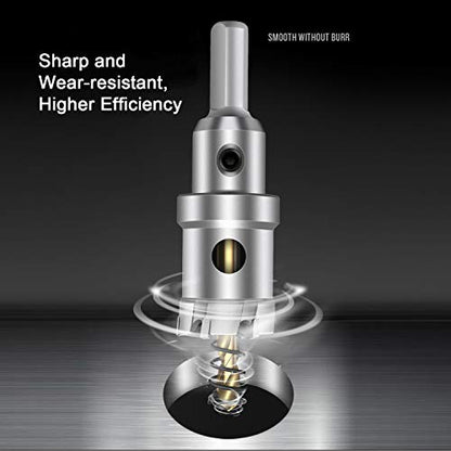 1-1/8'' Tungsten Carbide Tipped Hole Saw Drill Bit for Hard Metal Steel - size: 29mm | 1-1/8''