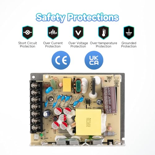 BTF-LIGHTING Power Supply DC5V 90W UL Recognized Component for LED Strip - size: 5V90W