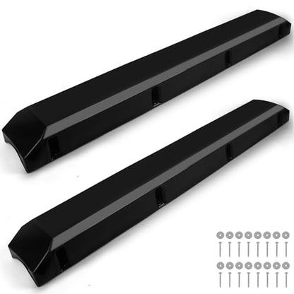 Boat Dock Fender with Screws,PVC Marine for Boat Dock Vertical Pole Post or Corner Dock(24 inch,38 inch,48 inch,72 inch,31.5 inch) - style: Black 48in 2Pack