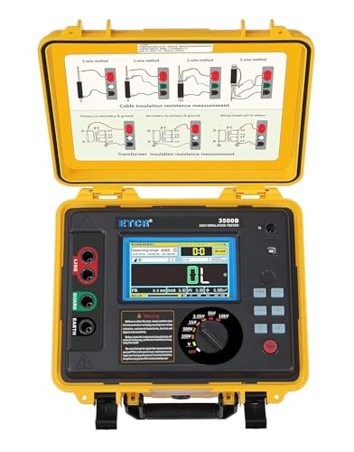 ETCR3500B 10KV High Voltage Insulation Tester Megohm Meter 10TΩ 5mA