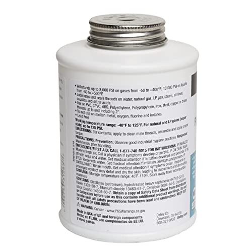 Oatey 31263 Great Blue Pipe Joint Compound, 16 fl.Ounce