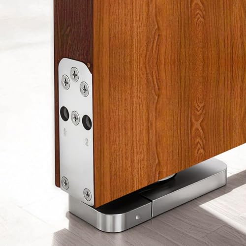 Door Pivot Hinges,Hidden Hinge Hardware for Heavy Duty Wood Doors