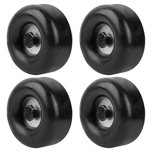 Trailer Ramp Door Bumpers Replacement, Round Rubber - 4pcs