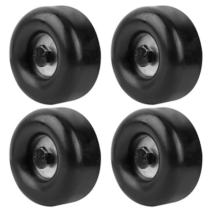 Trailer Ramp Door Bumpers Replacement, Round Rubber - 4pcs