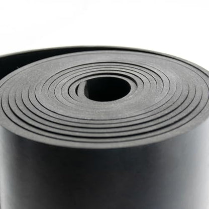 DEVNOL Neoprene Rubber Strip 1/8 (.125)" Thick X 6" Wide X 10'Long Grade 65A for Gasket, Surface Protection, Sealing - size: 1/8" x 6" x 10'