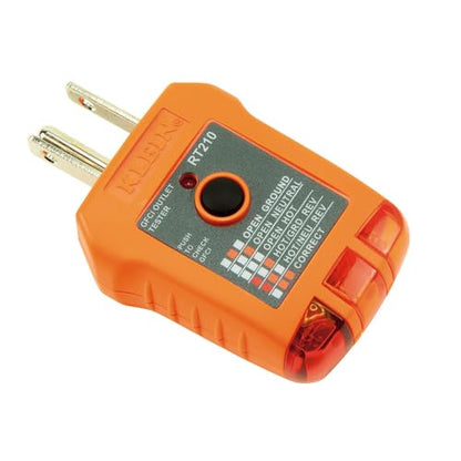 Klein Tools CL120KIT Clamp Meter Electrical Test Kit, AC Auto Ranging 400 Amp, Backlit Display, Includes GFCI Tester-Line Splitter-Pouch-Leads-3 x AAA - size: Electrical Test Kit