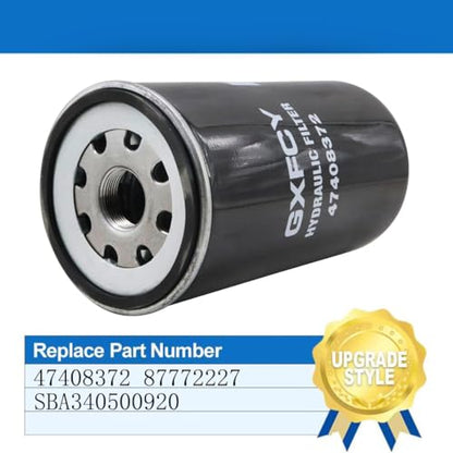 47408372 Hydraulic Filter Replace for 47408372 87772227 SBA340500920 Compatible with T2320 T2330 TC40A TC40D TC40DA TC35A TC35D TC35DA
