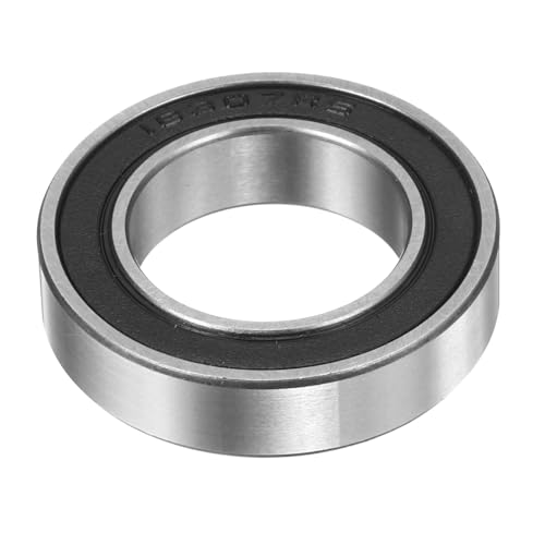 uxcell 18307-2RS Hybrid Ceramic Deep Groove Ball Bearings 18x30x7mm Si3N4 Silicon Nitride Balls Steel Rings Double Sealed Bearing for Motors, CNC Spindles (ABEC5) - size: 18307-2RS