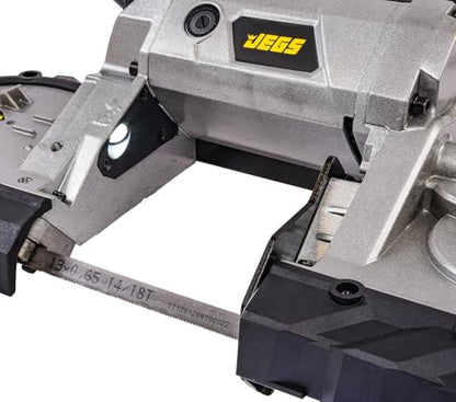 JEGS 95722 Portable Band Saw 5 in. Deep Cut 10 Amp 24 Tooth Band