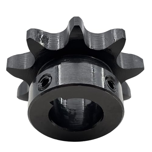 #50 Roller Chain Sprocket Type B 3/4 inch Bore 9 Tooth, Hardened Antirust 1045 Steel Drive Sprockets 50B9-3/4