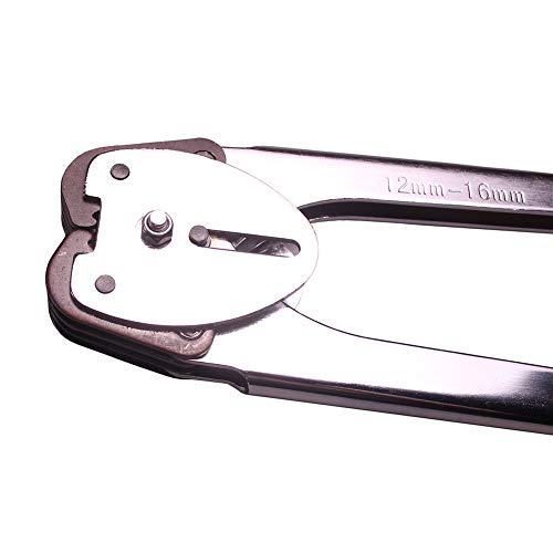 Strapping Tools Sealer Manual Banding Tool for Polyproplyn Polyester Strap - color: Red Sealer