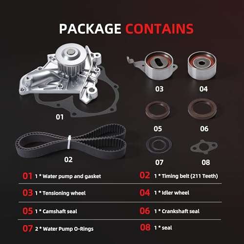 Engine Timing Belt Kit for Toyota Camry 1987-2001 - size: for Camry/ Celica/ RAV4/ Solara
