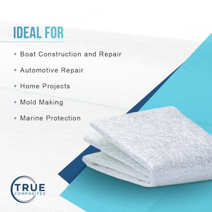 Fiberglass Chopped Strand Mat, 1.5 oz 38" x 5 Yards