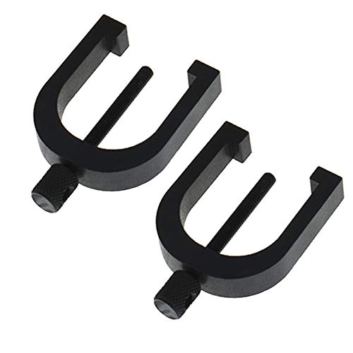 waltyotur V Block Set with Clamp Hardened Steel 90 Degree Angle Precision V Block Set 1-5/8x 1-1/4 x 1-1/4 Multi-Use Gauge Gage Machinist Tool with Box