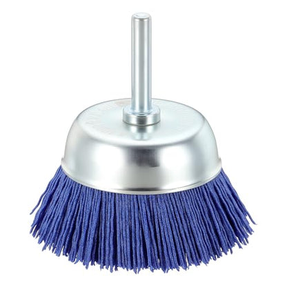 1Pack 2.5" Wire Brush for Drill with 1/4" Round Shank