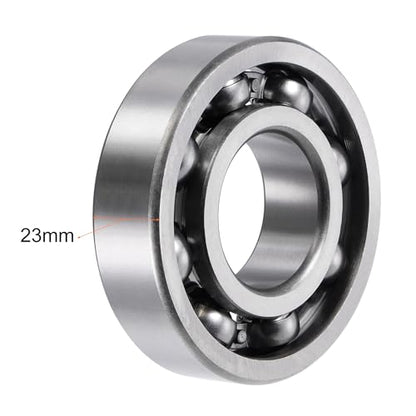 uxcell 6308 Deep Groove Ball Bearings 40x90x23mm Chrome Steel, Open Type - size: 40x90x23mm
