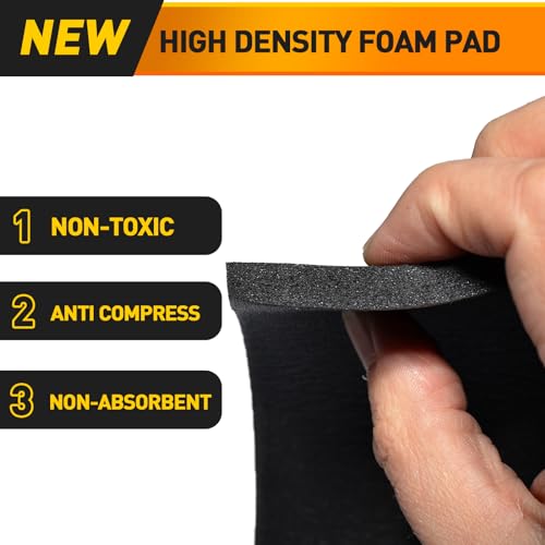 MODIGT 6"×6"×3/4" Foam Padding Sheet with Self Adhesive Backing (4PCS) - size: 6*6*3/4inch(4PCS)