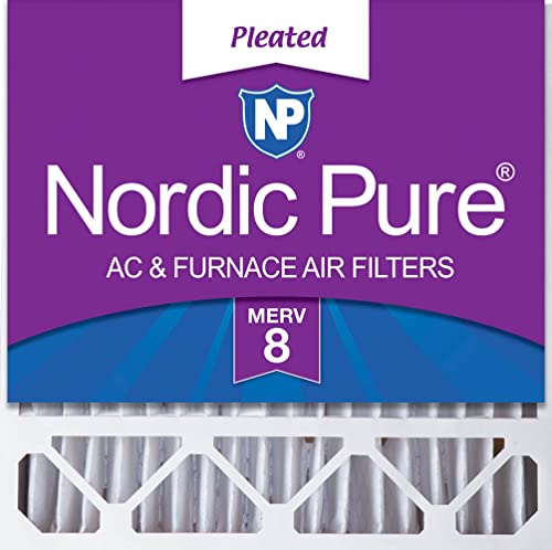 Nordic Pure 20x20x5 Honeywell/Lennox Replacement MERV 8 Air Filter 1 Pack - style: MERV 8