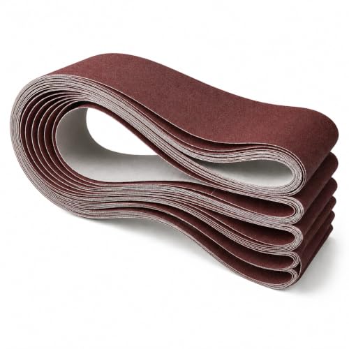 10 Pcs 2 x 72 Inch Aluminum Oxide Sanding Belt for Knife Making, Metalworking, and Woodworking, High-Performance Sharpening Belts (2 x 72-Aluminum Oxide-1000 Grit) - size: 2 x 72-Aluminum Oxide-1000 Grit