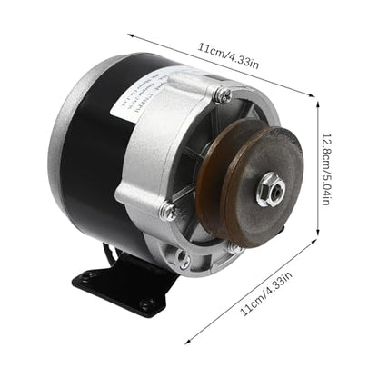 250W Gear Reduction Motor, DC 36V MY1016Z Powerful Electric Gear Motor with Belt Pulley, 2750rpm & 1N Torque for E-Bike Electric Scooter Tricycle (36V) - size: 36V