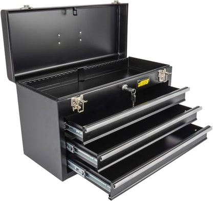 Portable 3 Drawer Tool Box
