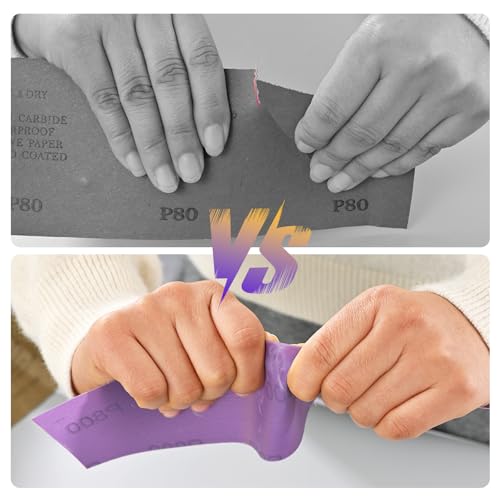 800 Grit PSA Sandpaper Roll, Self Adhesive Stickyback Sand Paper