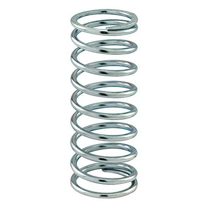 Prime-Line SP 9734 Compression Spring, Spring Steel Construction, Nickel-Plated Finish, 0.105 GA x 1-1/8 In. x 3 In. (2 Pack) - size: 1-1/8 in. x 3 in.