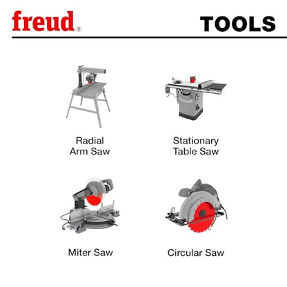 Freud LU73R012: 12" x 72T Cabinetmaker’s Crosscut Blade