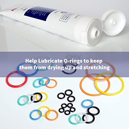 Food Grade Grease Food Safe Machine Lubricant for Frozen Dessert Equipment, O-Ring Lubricants 2X4oz