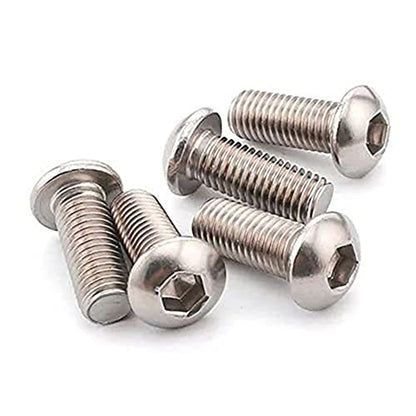 50 Pcs 1/4-20 x 1 Button Head Socket Cap Bolts Screws,304 Stainless Steel 18-8,Allen Socket Drive,Bright Finish,Fully Machine Thread (1/4-20 * 1-7/8 50pcs) - size: 1/4-20 x 1-7/8 50pcs