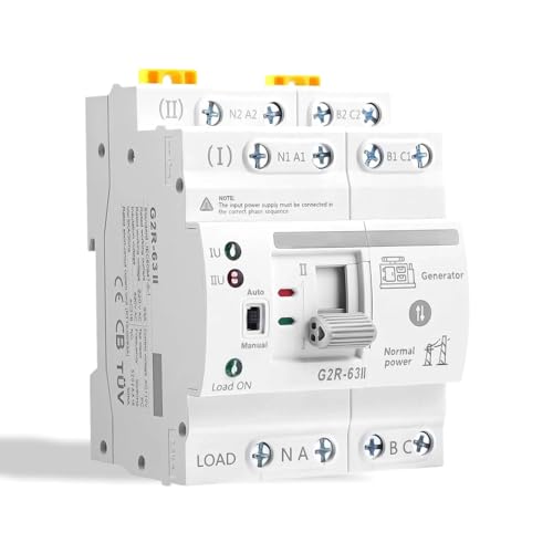 AC220V 63A 4P Automatic/Manual Transfer Switch ATS - size: ATS-220V-63A-4P