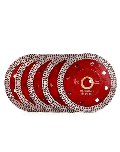 4 in Super Thin Diamond Porcelain Saw Blades,Ceramic Cutting Disc Wheels - size: 4 inch (5 pc)