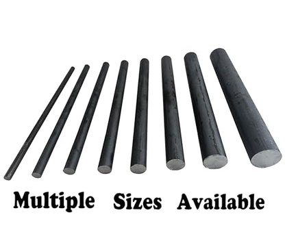 Hot Rolled Steel Round Bar - (5/8" Round, 12", 1 Pack) - size: 5/8" Round