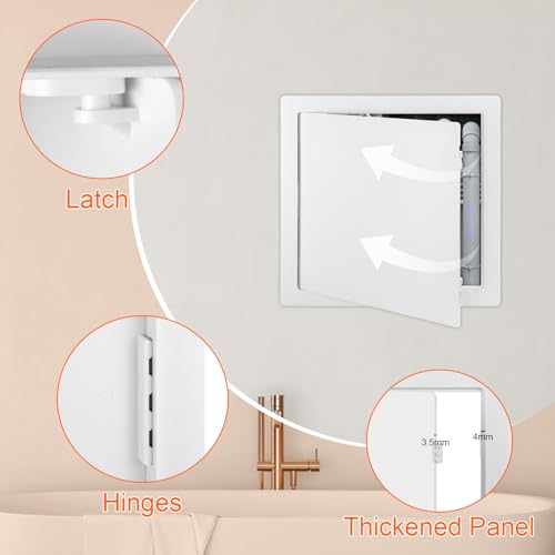 Suteck Plastic Access Panel for Drywall & Ceiling 18 x 18 Inch - size: 18 x 18 inch