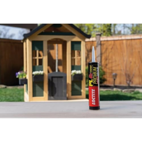 Loctite PL Premium Fast Grab Polyurethane Construction Adhesive, Gray, 10 fl oz Cartridge, 1 Pack - size: 1 Pack