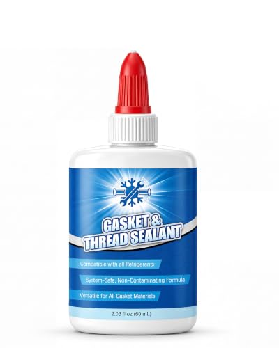 60 ml HVAC Gasket and Thread Sealant, Non-Hardening AC Gasket Sealer,1 Pack