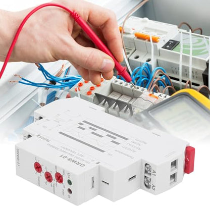 Temperature Control Relay High/Low Temperature Monitor GRW8-01 Temp Controller with LED Display and Probe