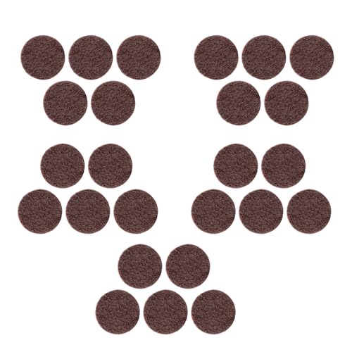 findmall 25Pcs 2 Inch Maroon Quick Change Surface Prep Conditioning Discs