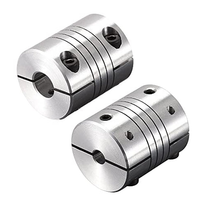uxcell Motor Shaft 5mm to 9mm Helical Beam Coupler Coupling 25mm Dia 30mm Length - size: 5mm to 9mm